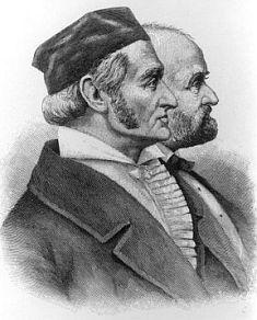 Carl Friedrich Gauß en Wilhelm Weber